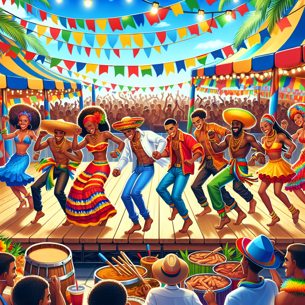 Kingston Calypso Festival Paint By Numbers Kits
