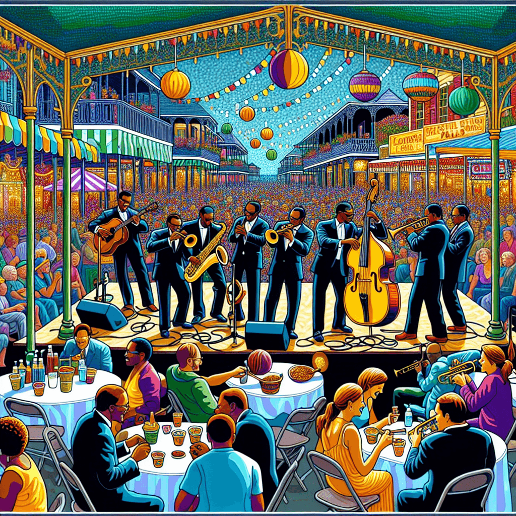 New Orleans Jazz Festival - USA Paint By Numbers Art
