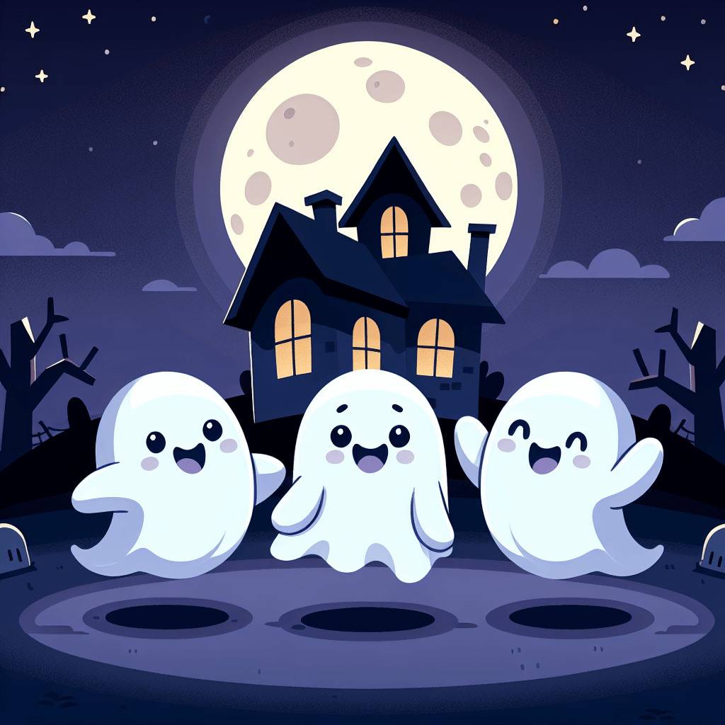 Giggly Ghosts Numbered Painting Kits