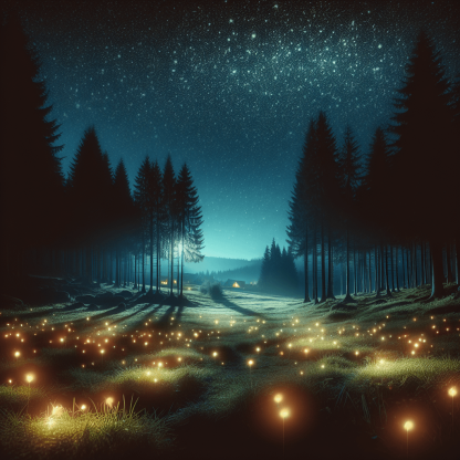 Enchanting Starry Glade DIY Paint By Numbers