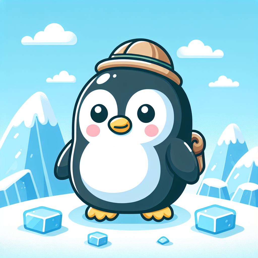 Explorer Penguin Adventure Paint By Number