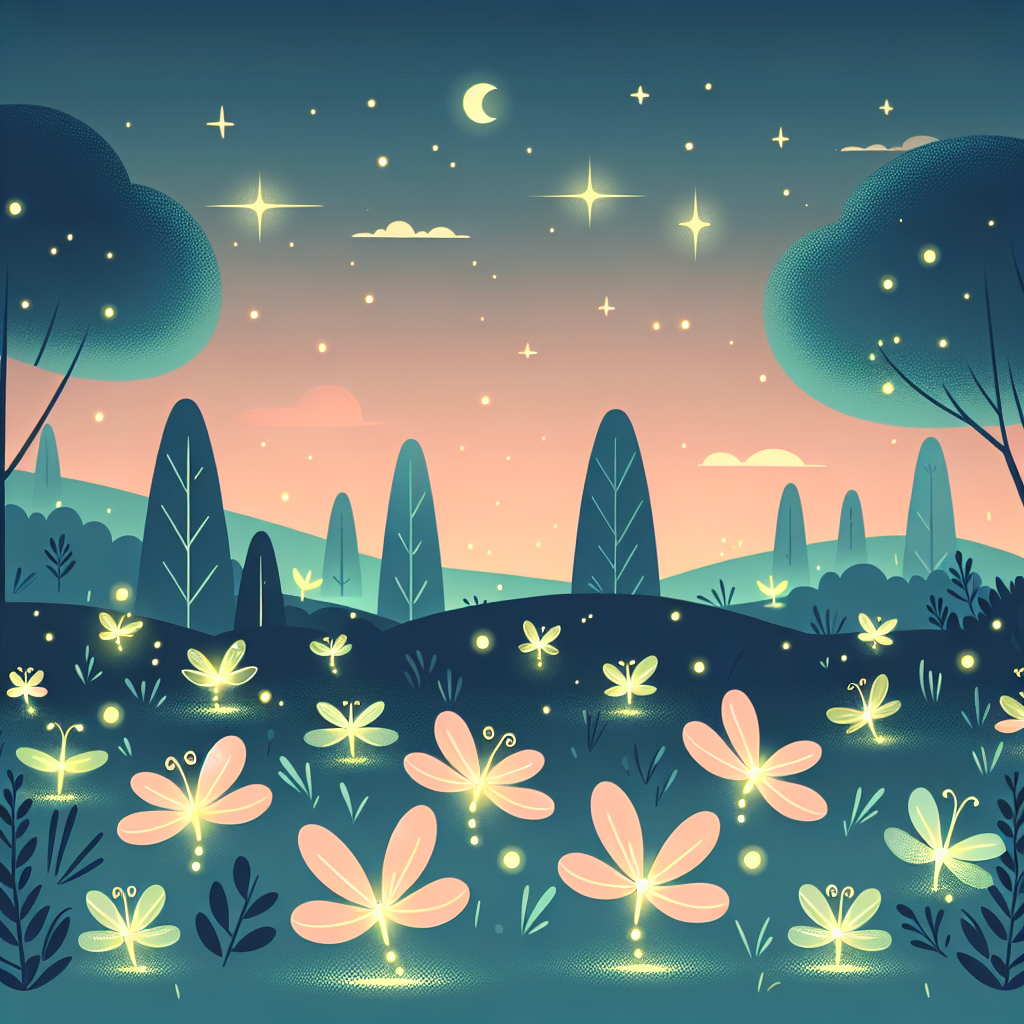 Fanciful Firefly Festival Paint By Number
