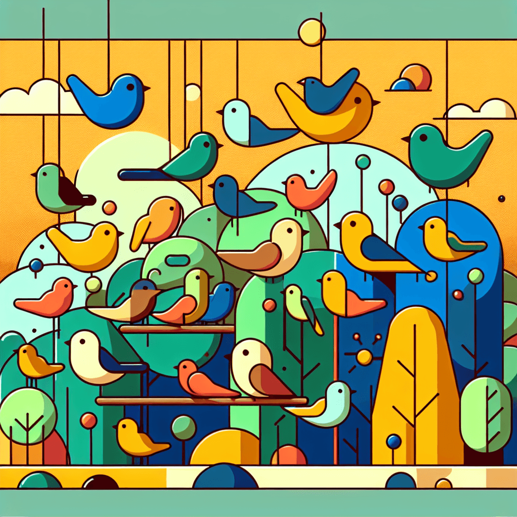 Brilliant Bird Bonanza Paint By Numbers Kits