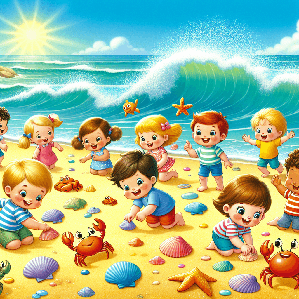 Seaside Discovery For Little Explorers Number Painting
