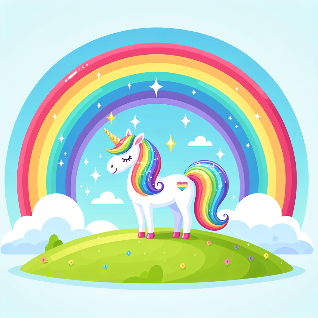 Royal Unicorn Number Painting