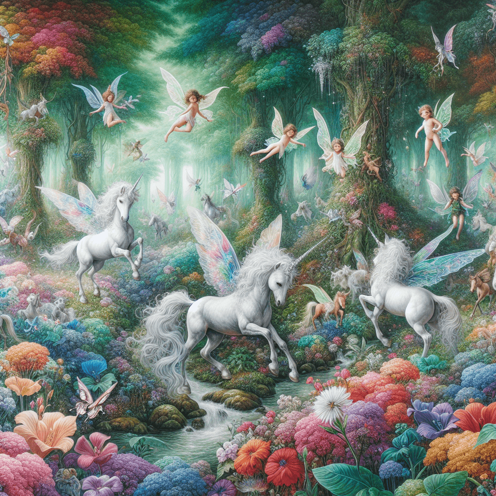 Vibrant Fantasy Forest Painting By Numbers Kit