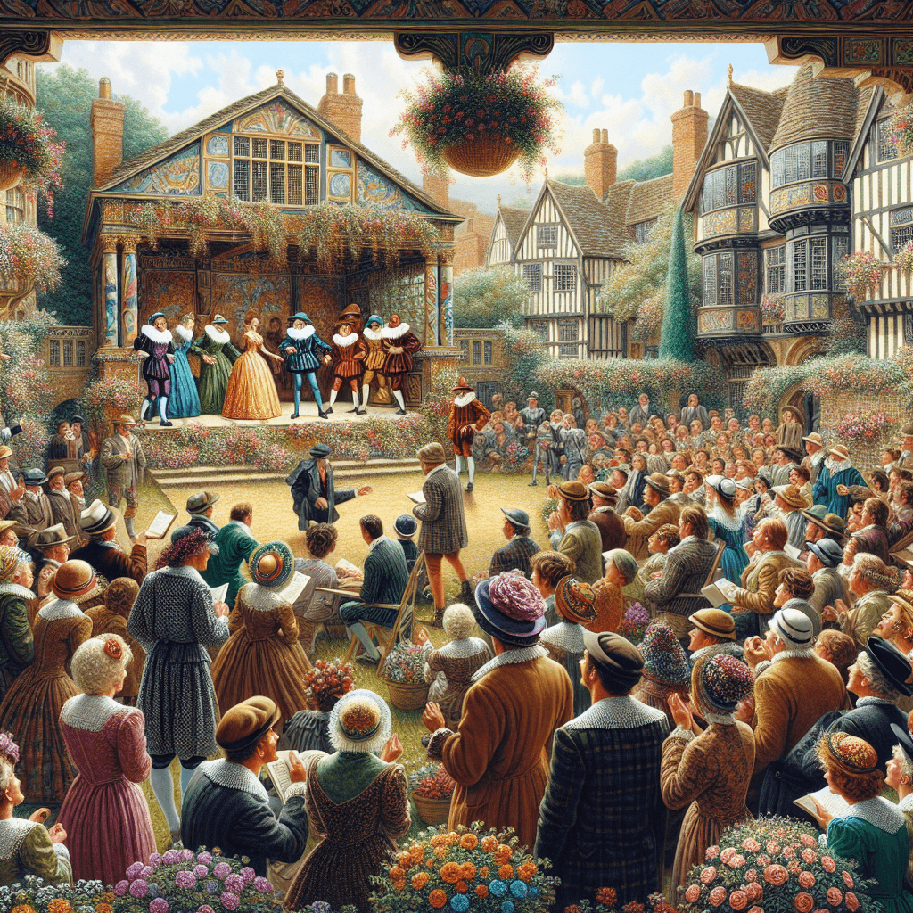 Shakespeare Festival Paint By Numbers Art