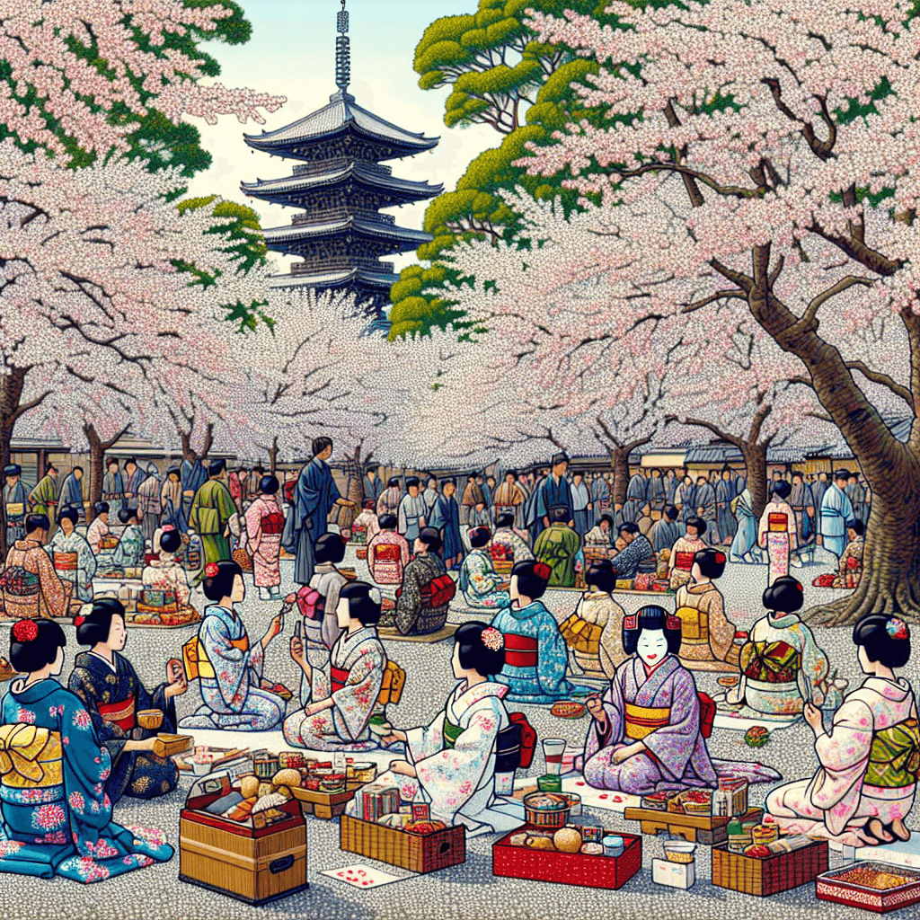 Hanami - Kyoto Paint By Numbers Art