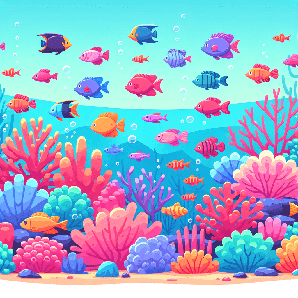 Ocean Oasis Paint By Number