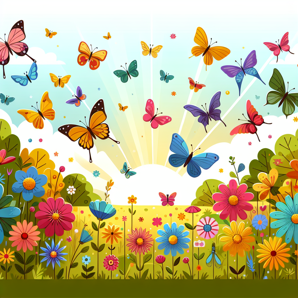 Charming Butterfly Habitat Paint By Numbers Kits