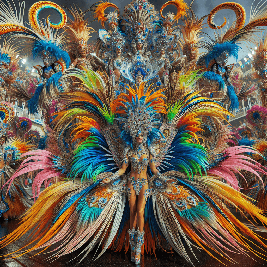 Carnival Of Santa Cruz De Tenerife - Tenerife Number Painting