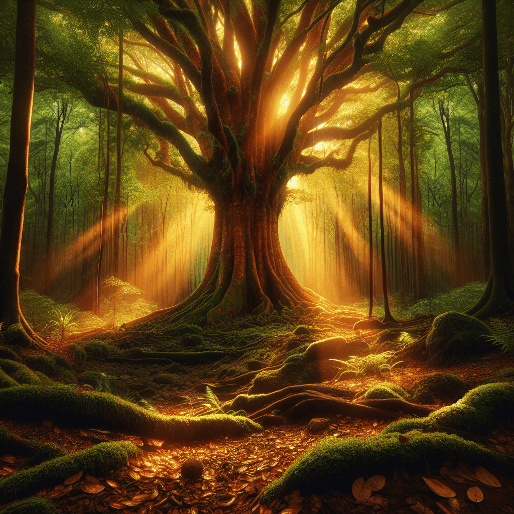 Majestic Tree Of Life Paint By Numbers Art