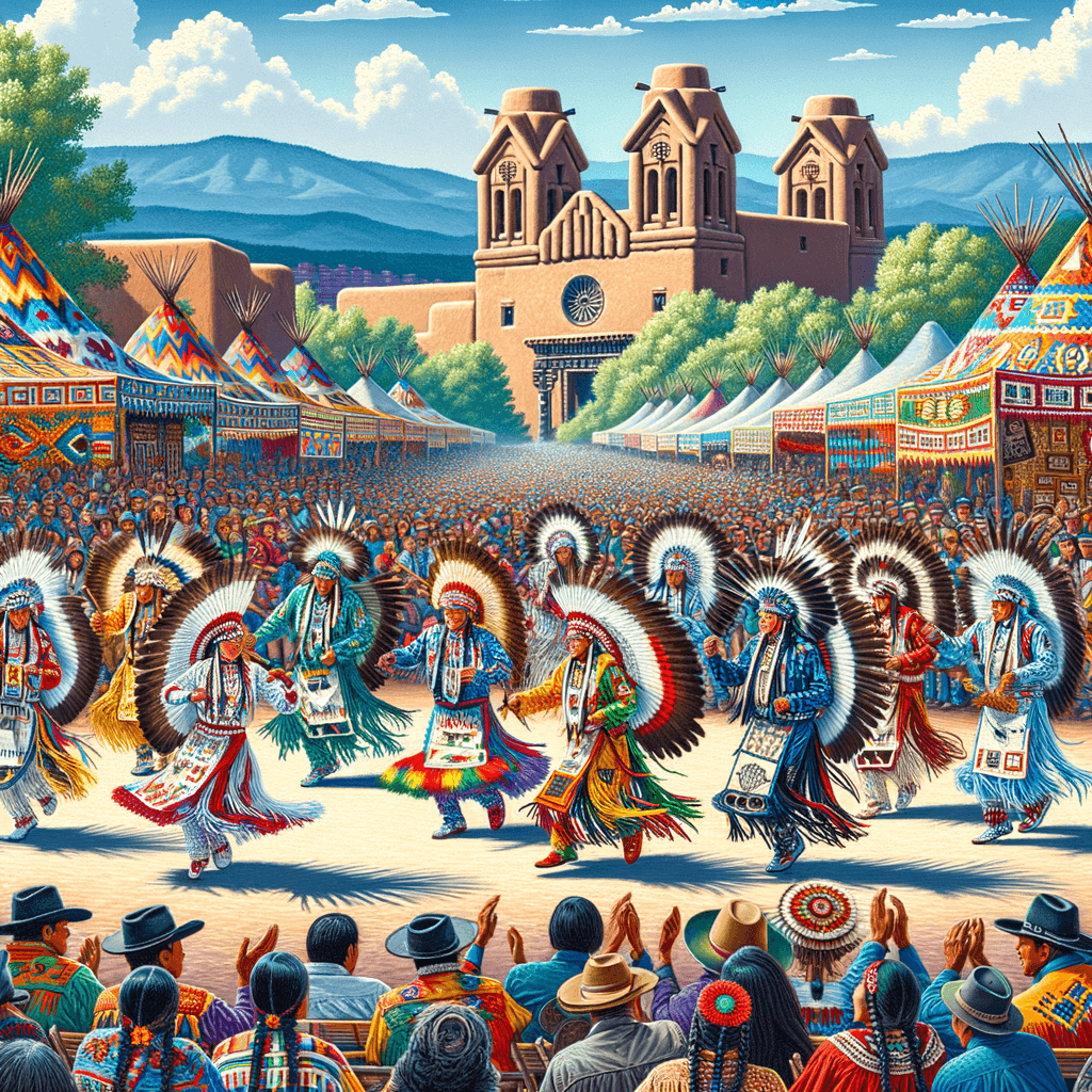 The Taos Pueblo Powwow Paint By Number