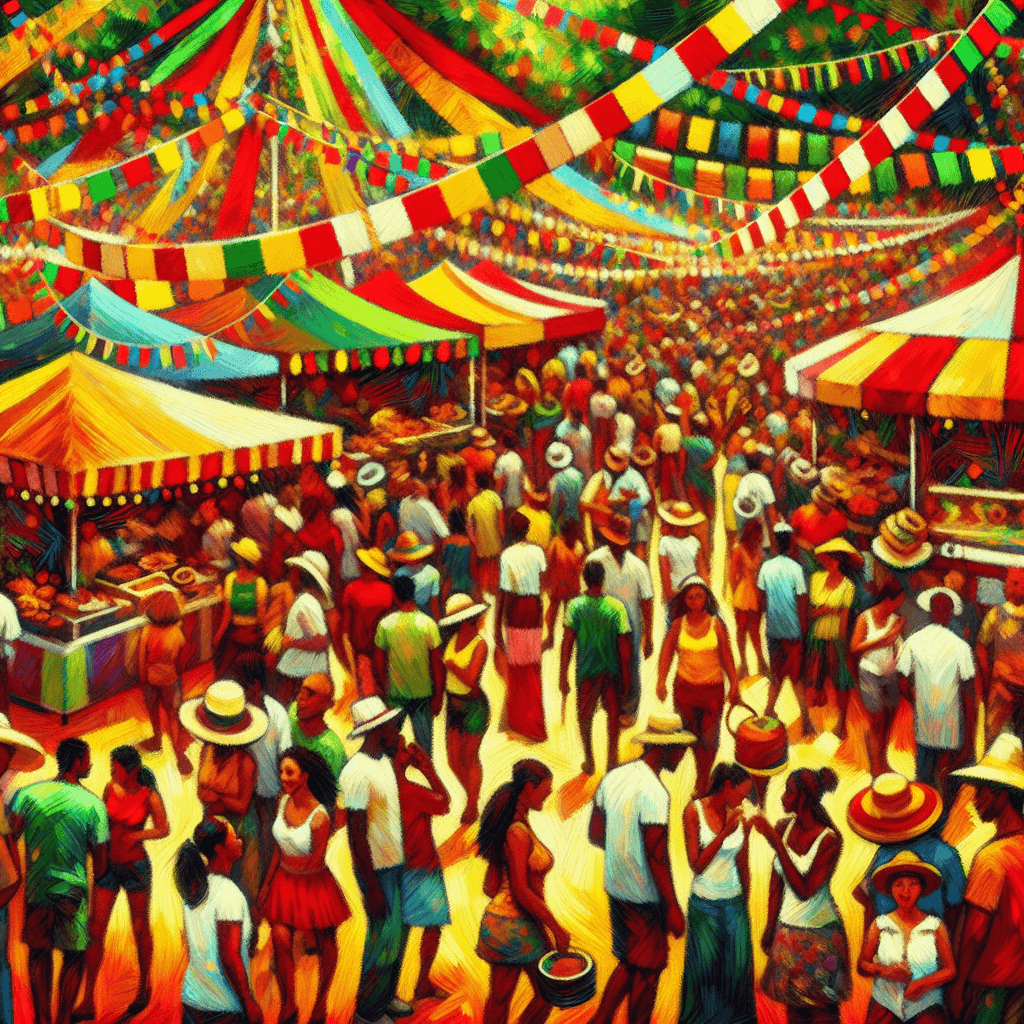 Vivid Summer Festival Paint By Numbers