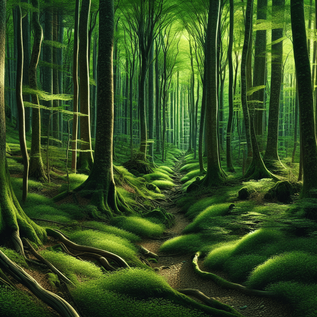 Hidden Forest Sanctuary Paint By Numbers Art