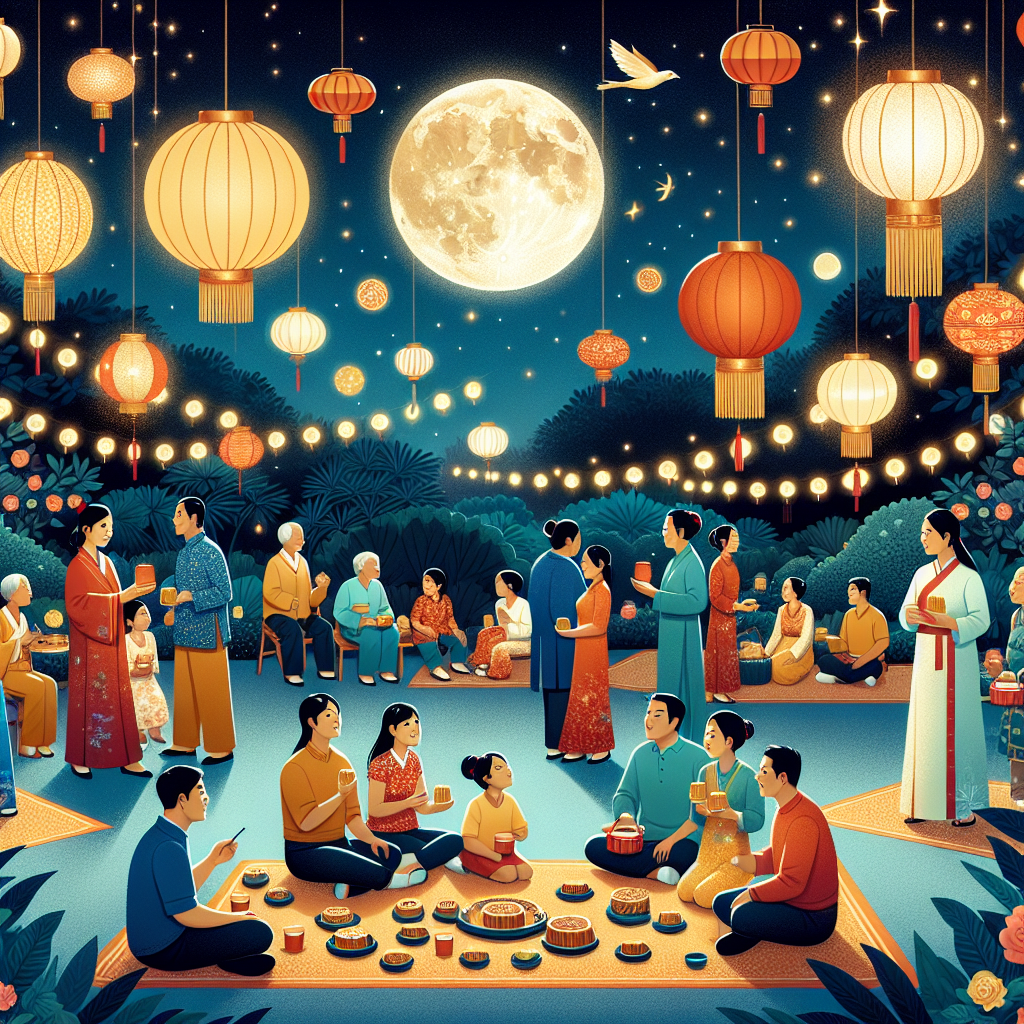 Mid-Autumn Festival Paint By Numbers Kits