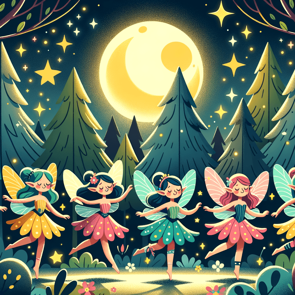 Magical Moonlit Fairies Painting By Numbers Kit