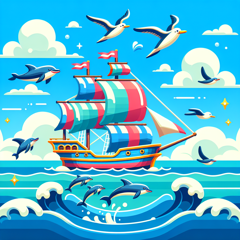 Sailing With Sea Friends Paint By Color