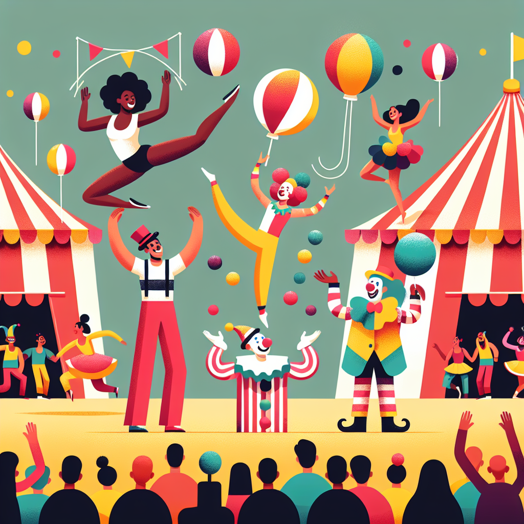 Circus Of Imagination Paint By Numbers