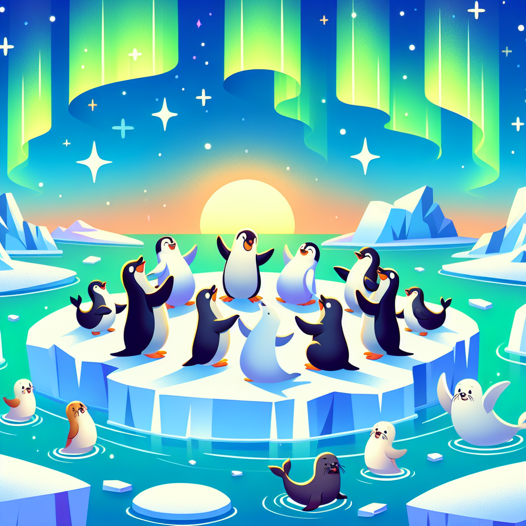 Polar Plunge Party Paint By Number