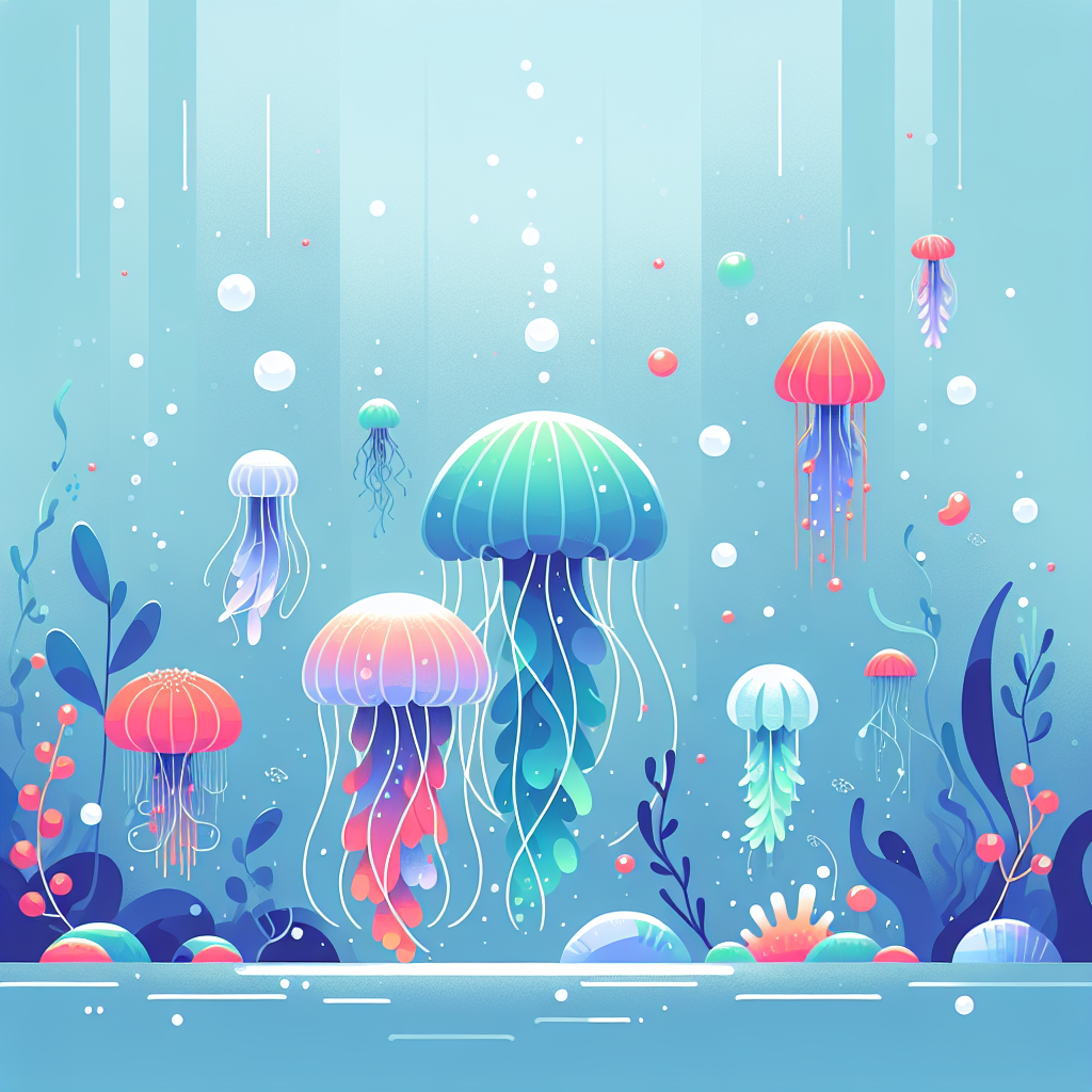 Joyous Jellyfish Jubilee Painting Number Kit