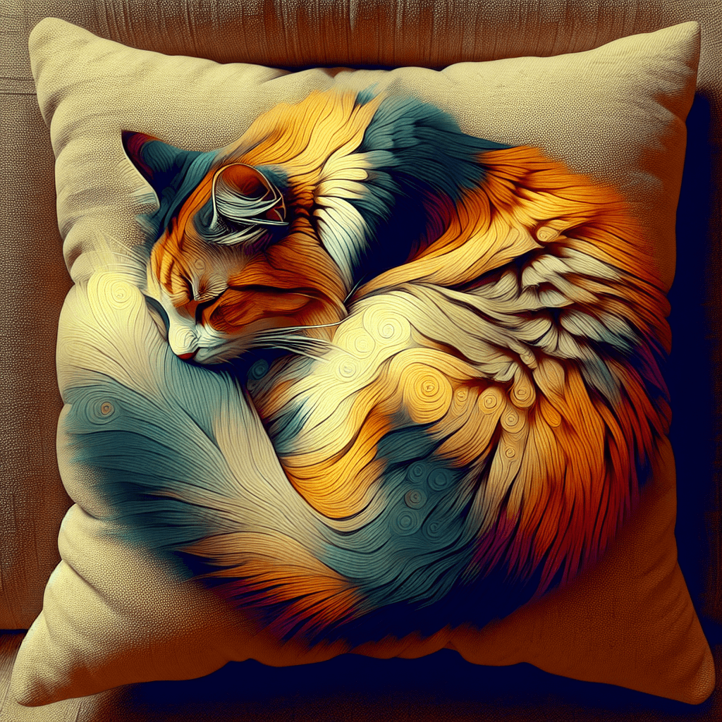 Cat's Cozy Corner Paint By Color