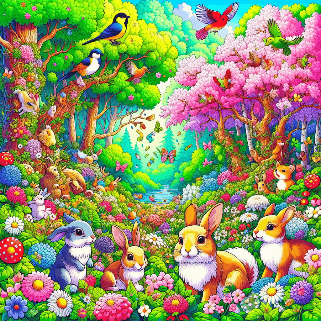 Wondrous Woodland Creatures Numbered Painting Kits