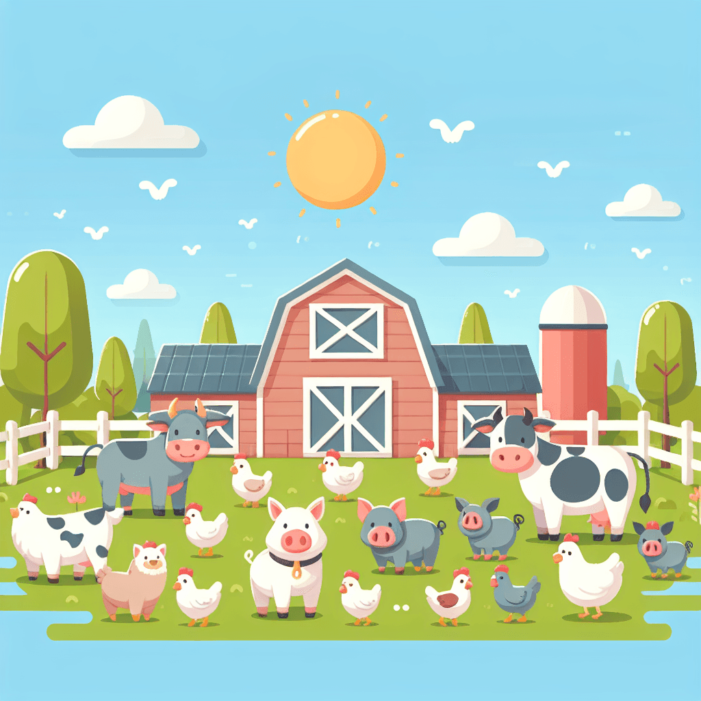 Joyful Farm Adventure Painting By Numbers Kit