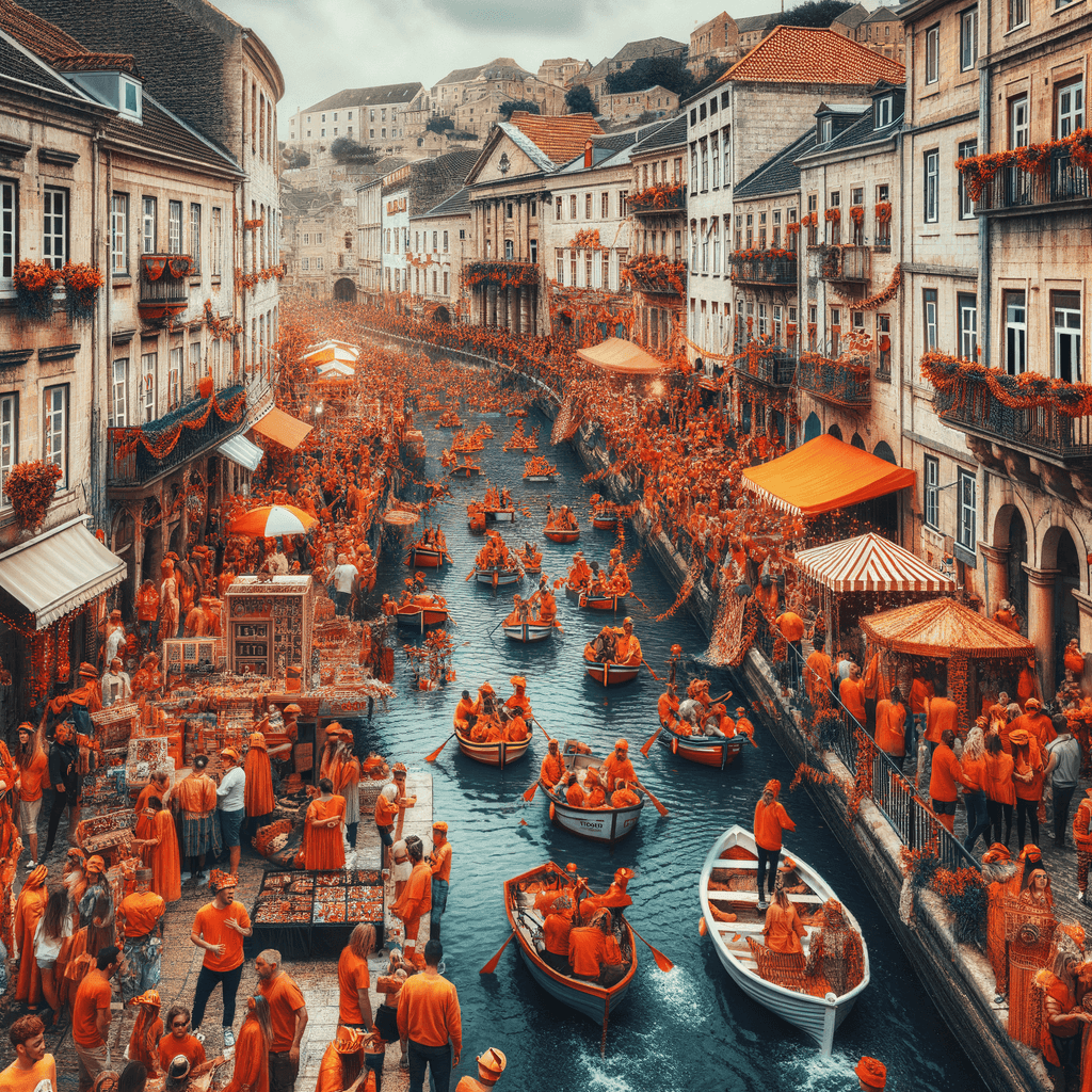 Koninginnedag (King's Day) - Netherlands Paint By Numbers Art