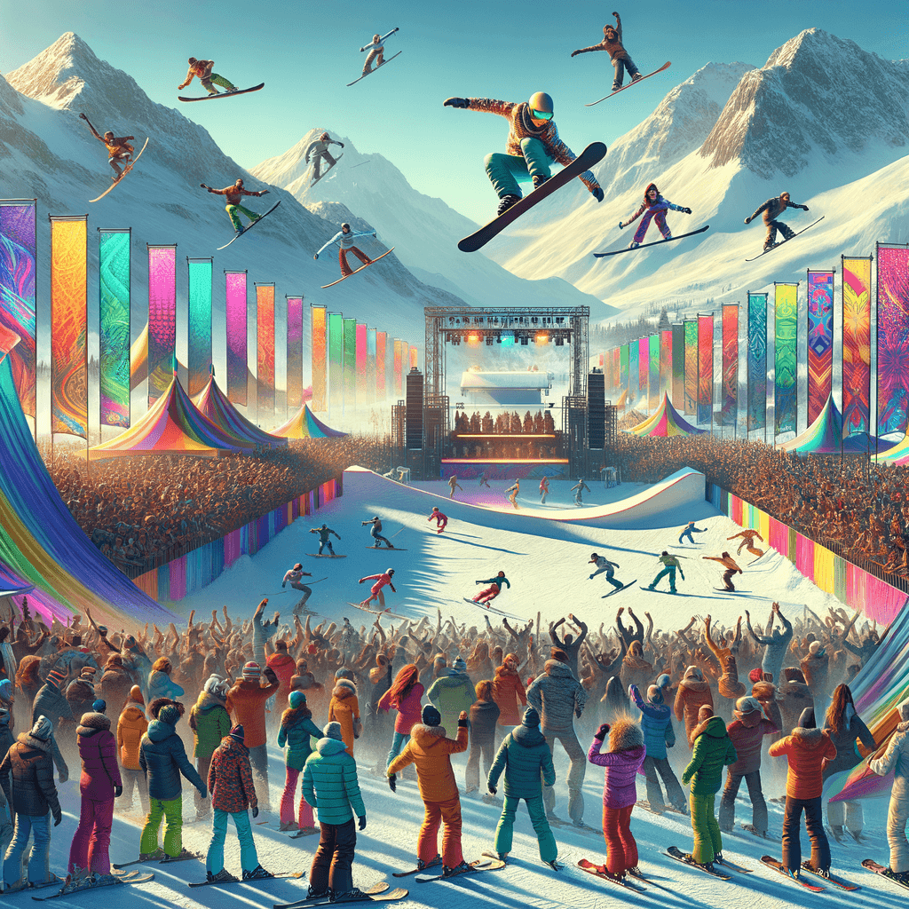 Whistler World Ski And Snowboard Festival Painting Number Kit