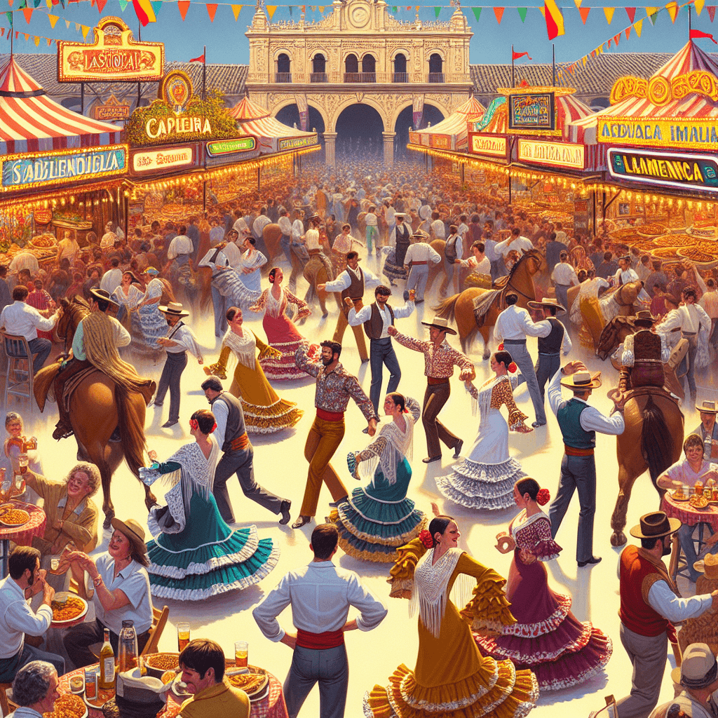 La Feria De Abril Paint By Number