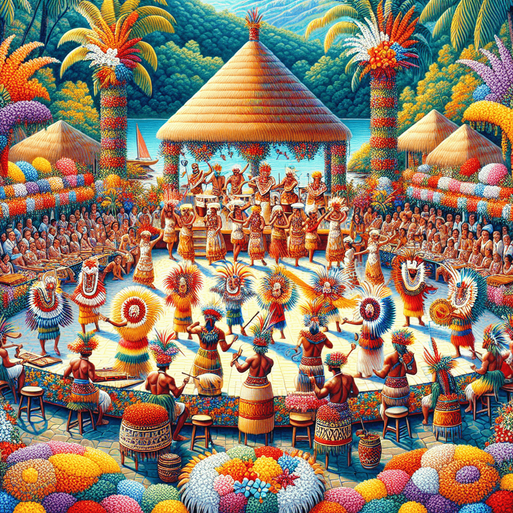 Heiva I Tahiti - French Polynesia Paint By Numbers Kits