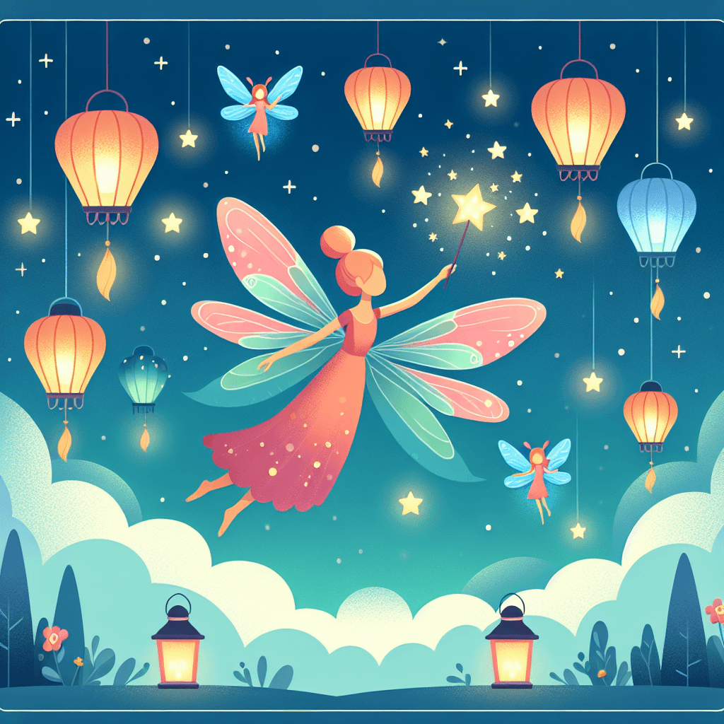 Floating Fairy Fiesta Painting Number Kit