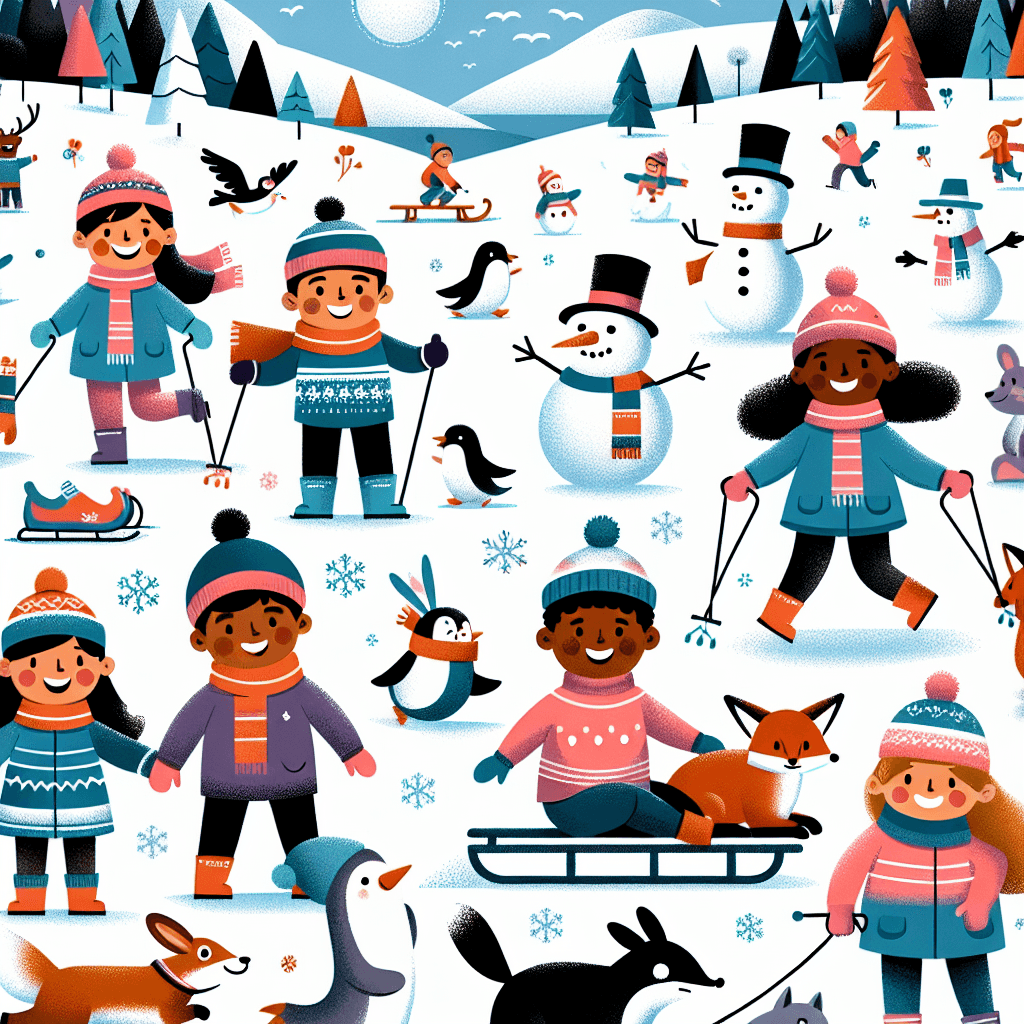 Fun Winter Wonderland Paint By Number