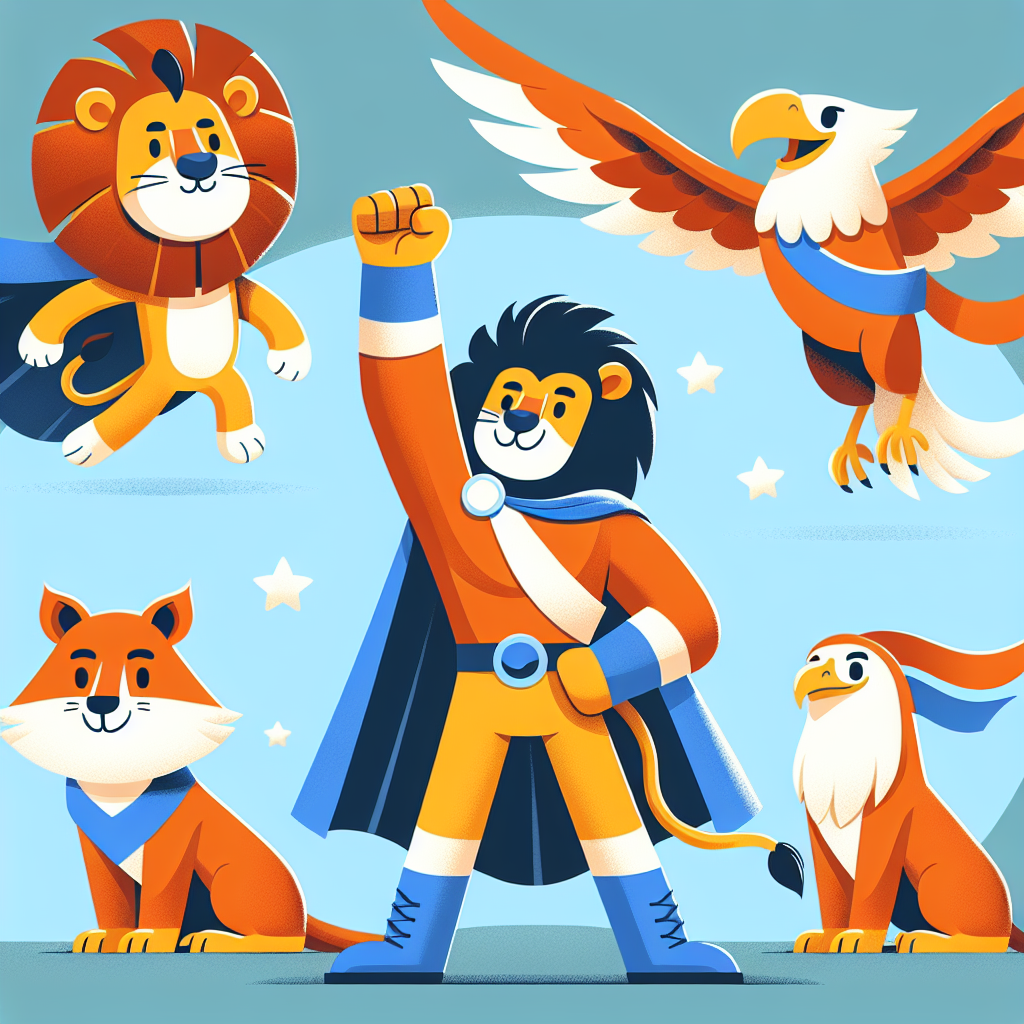 Heroic Animals DIY Paint By Numbers