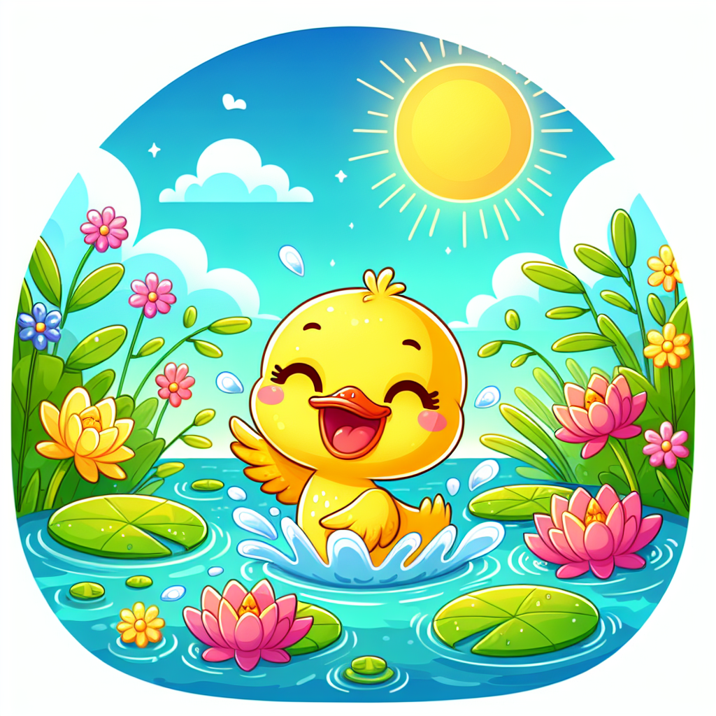 Dandy Duckling Paint By Numbers Art