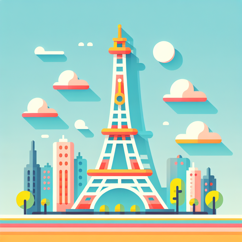 Famous Monuments Numbered Painting Kits