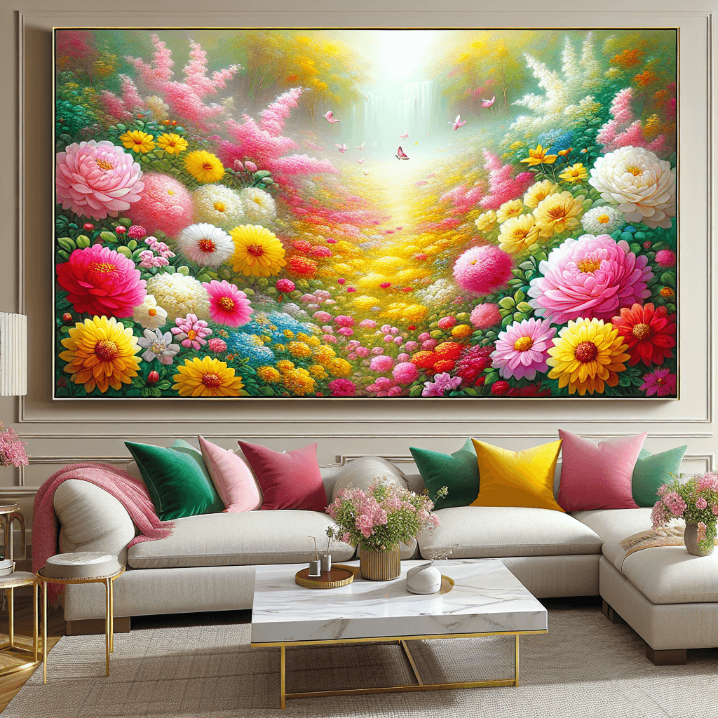 Fantasy Floral Dreams Paint By Numbers
