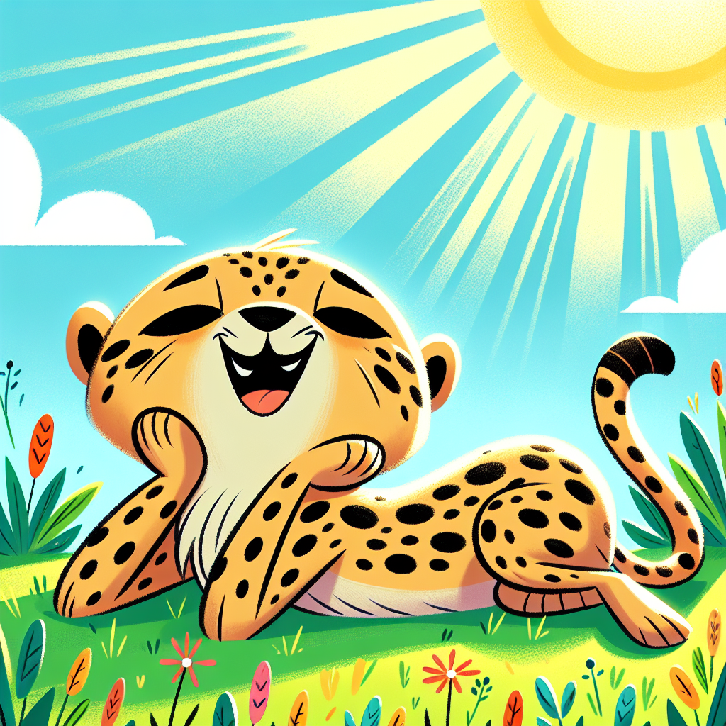 Joyful Cheetah Paint By Numbers Kits