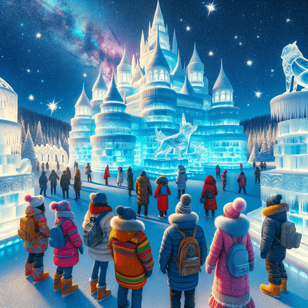 Harbin International Ice And Snow Sculpture Festival - Harbin Painting Number Kit