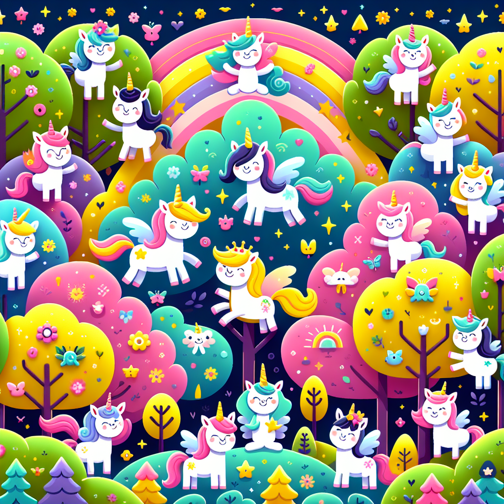 Happy Fairy Tale Forest DIY Paint By Numbers