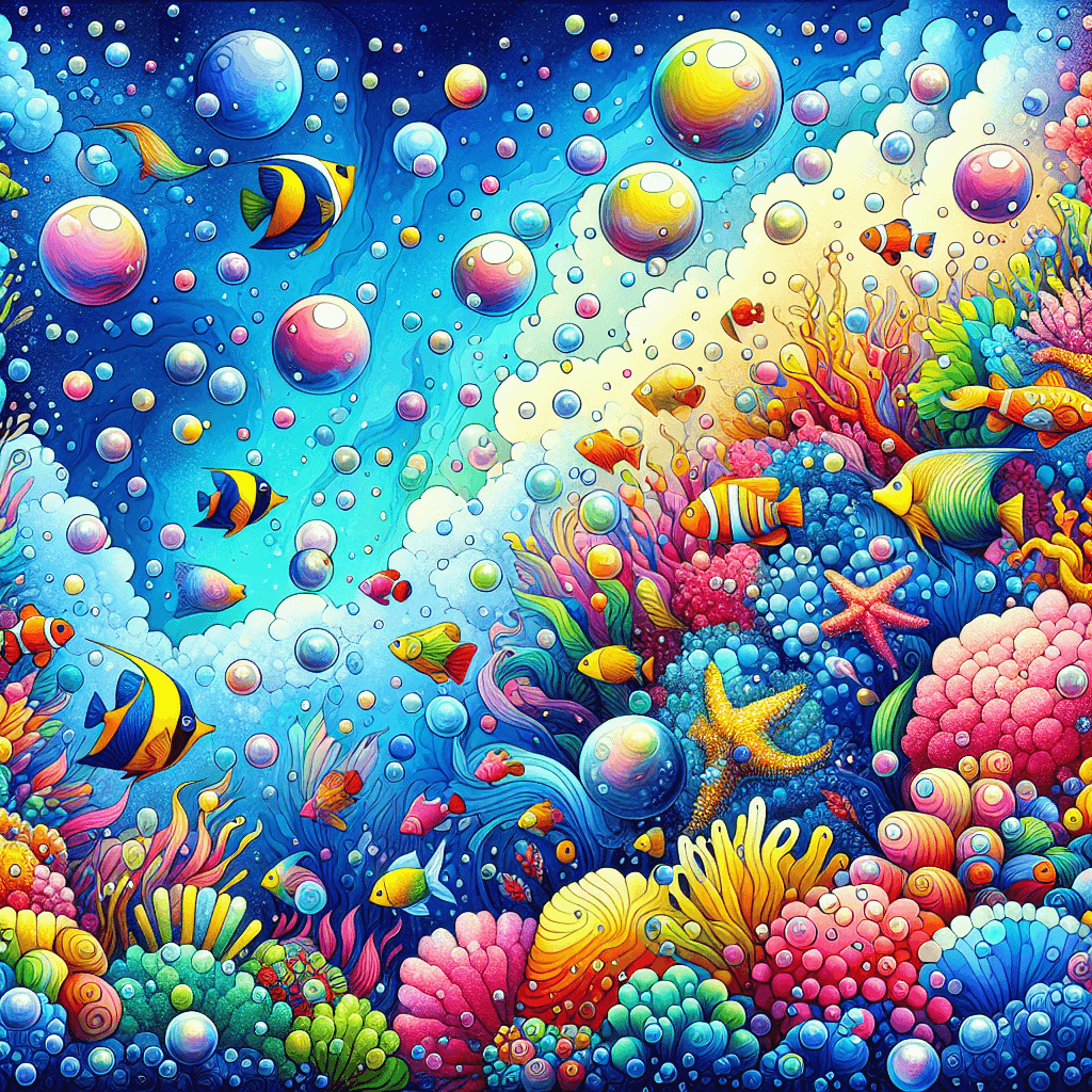 Whimsical Undersea Wonderland DIY Paint By Numbers