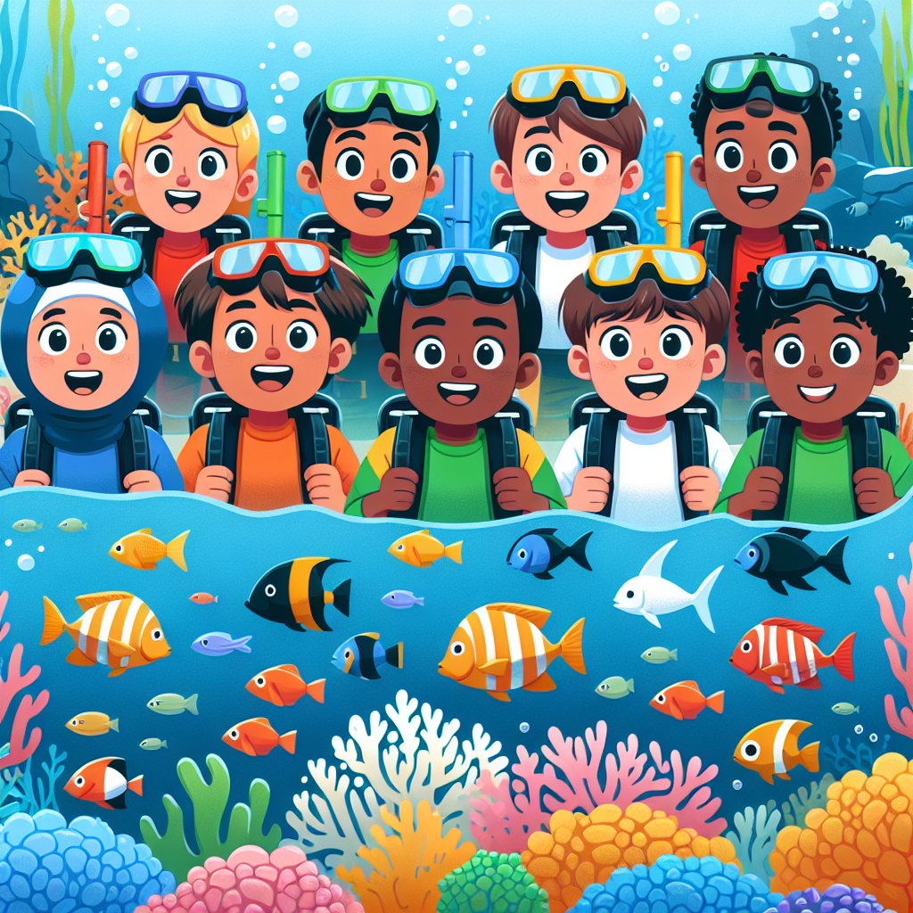 Undersea Exploration Expedition Paint By Number