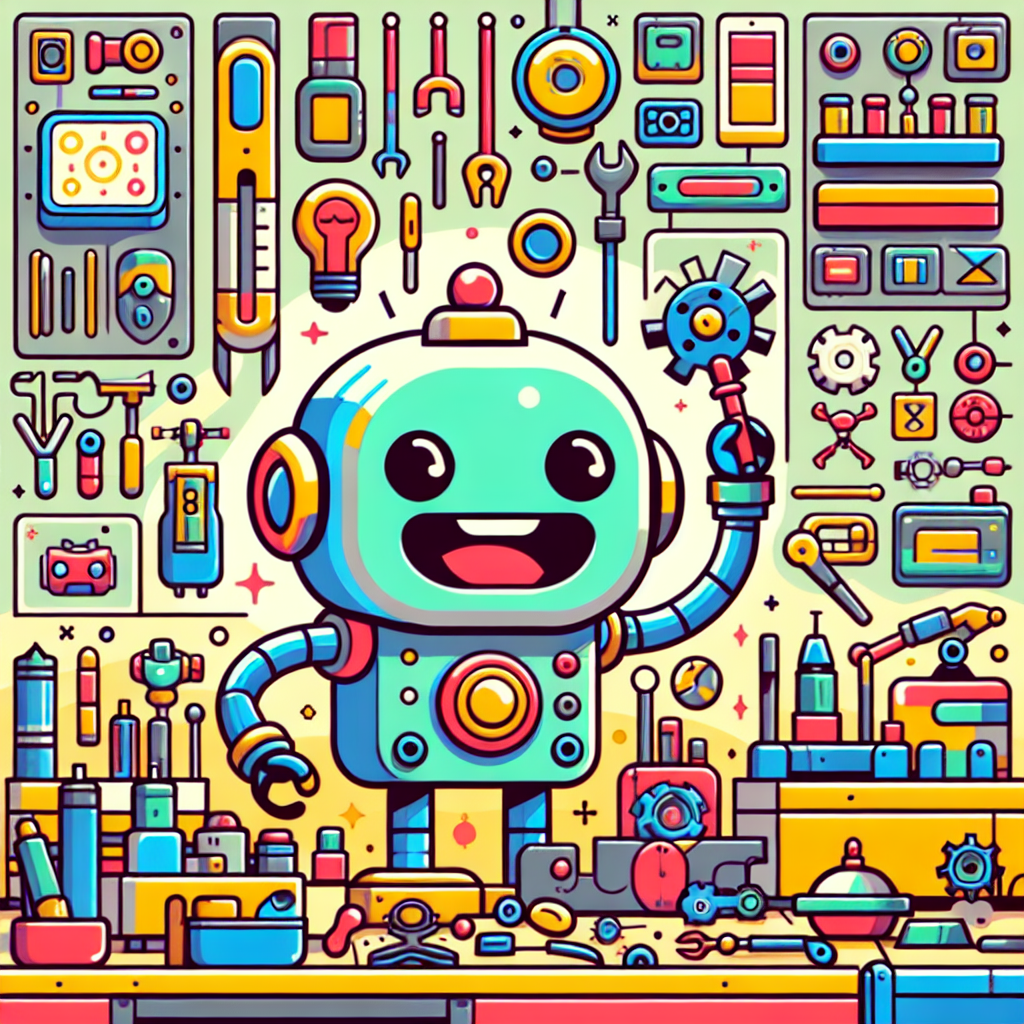 Robot Engineers Workshop Paint By Color
