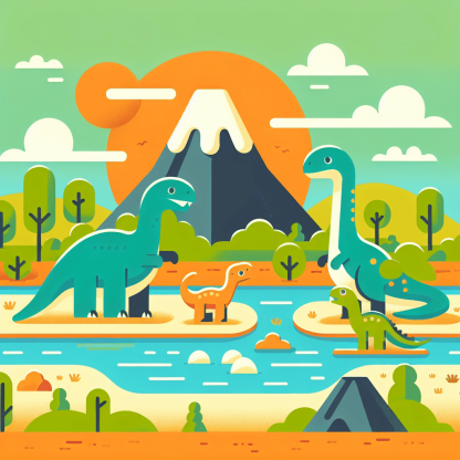 Dinosaur Valley Excursion Painting By Numbers Kit
