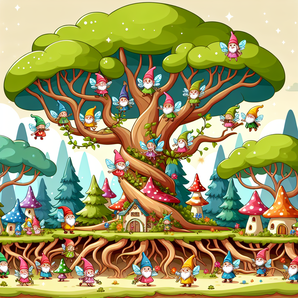Secret Tree Kingdom Painting Number Kit