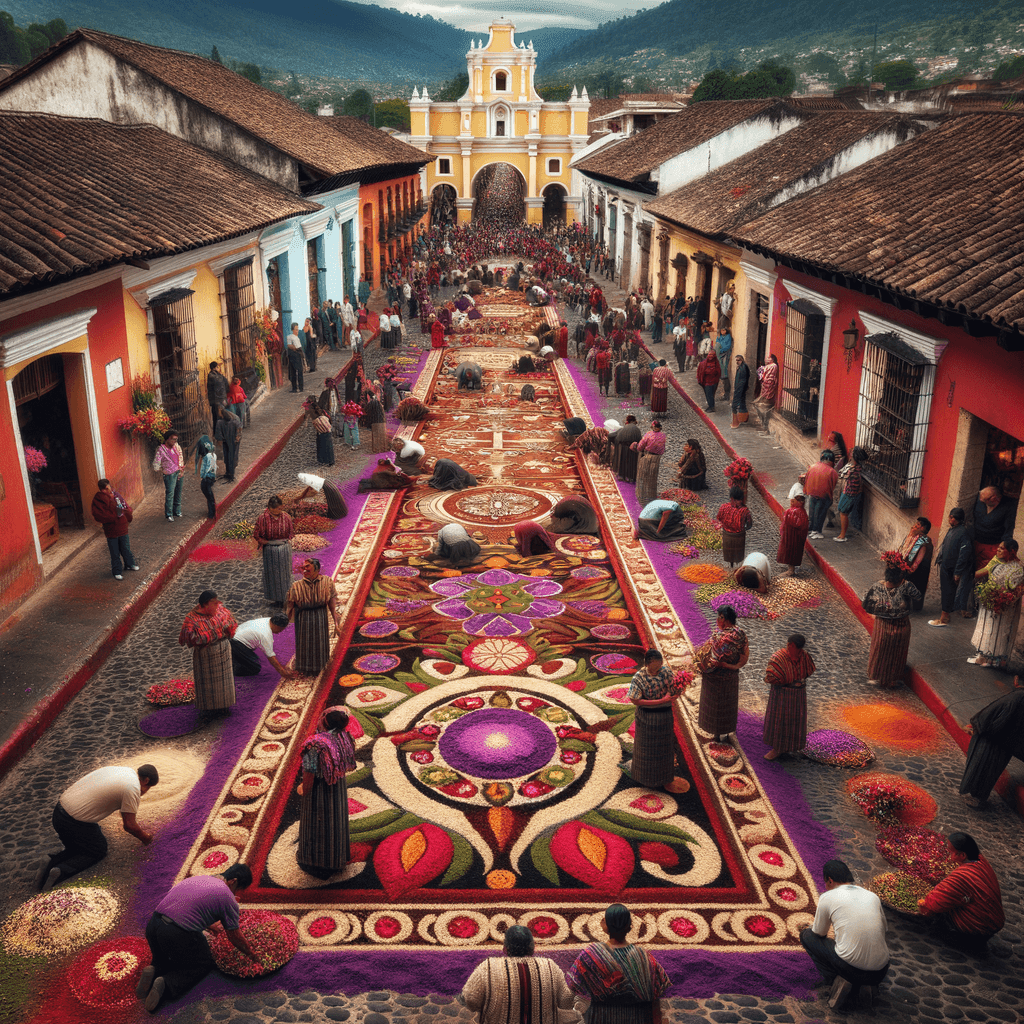 Semana Santa - Guatemala Painting Number Kit