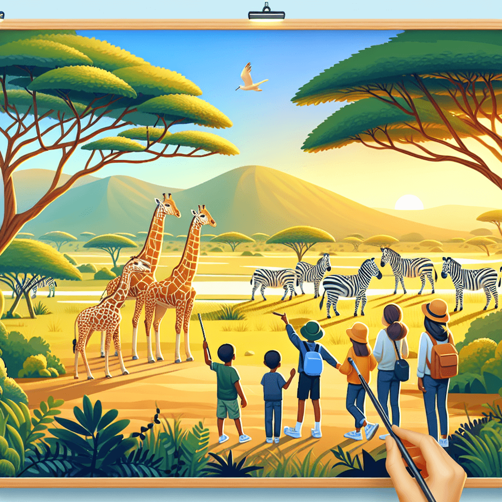 Wondrous Wild Safari Paint By Number