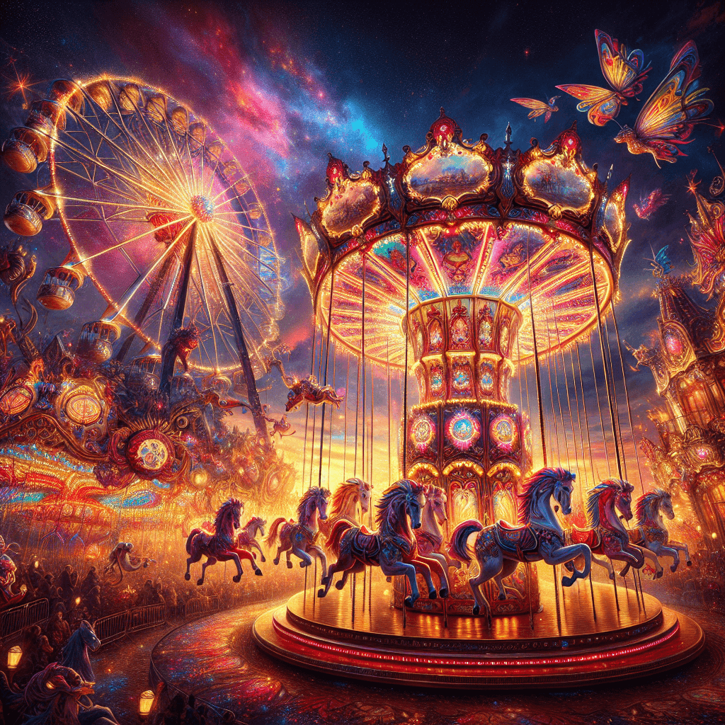 Colorful Carnival Fantasy Paint By Color