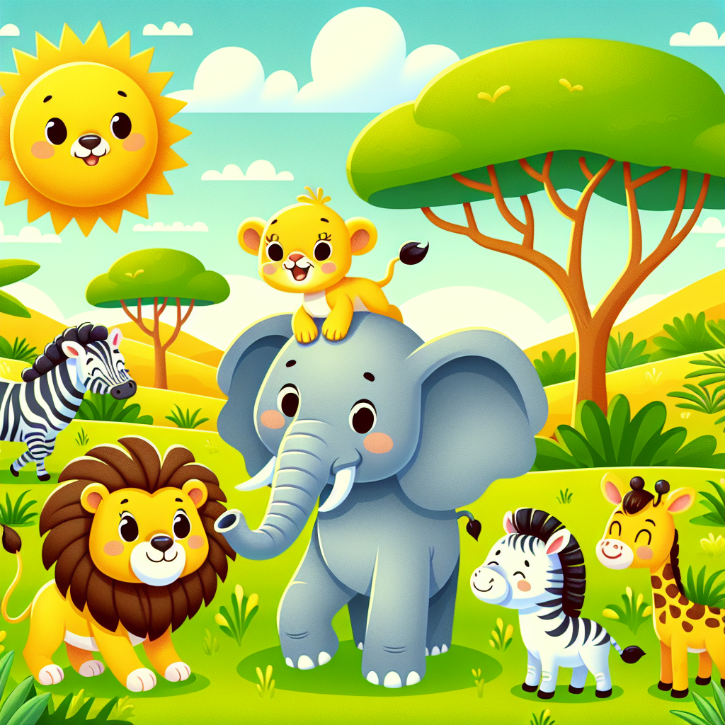 Sunlit Safari Paint By Numbers Kits